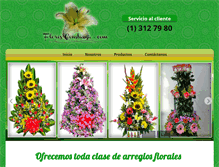 Tablet Screenshot of floresconstanza.com